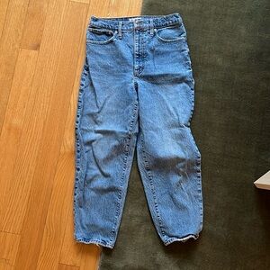 Madewell Balloon Jeans (Corson Wash)
